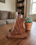 Wooden iphone stand